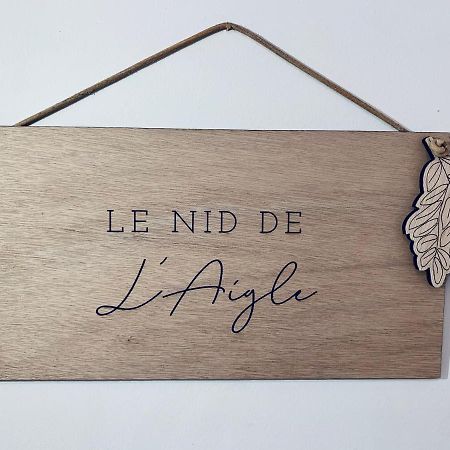 Ferienwohnung Le Nid De L'Aigle Sallanches Exterior foto