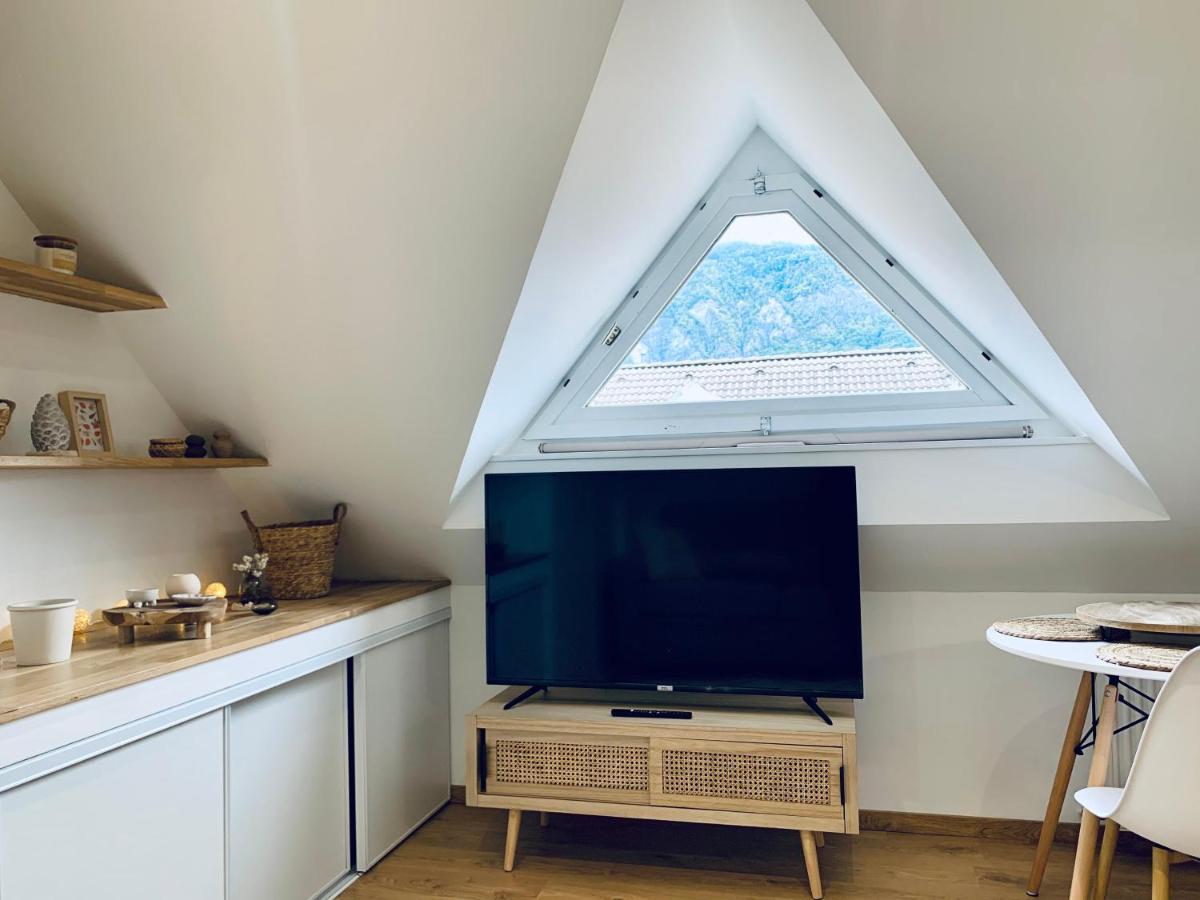 Ferienwohnung Le Nid De L'Aigle Sallanches Exterior foto
